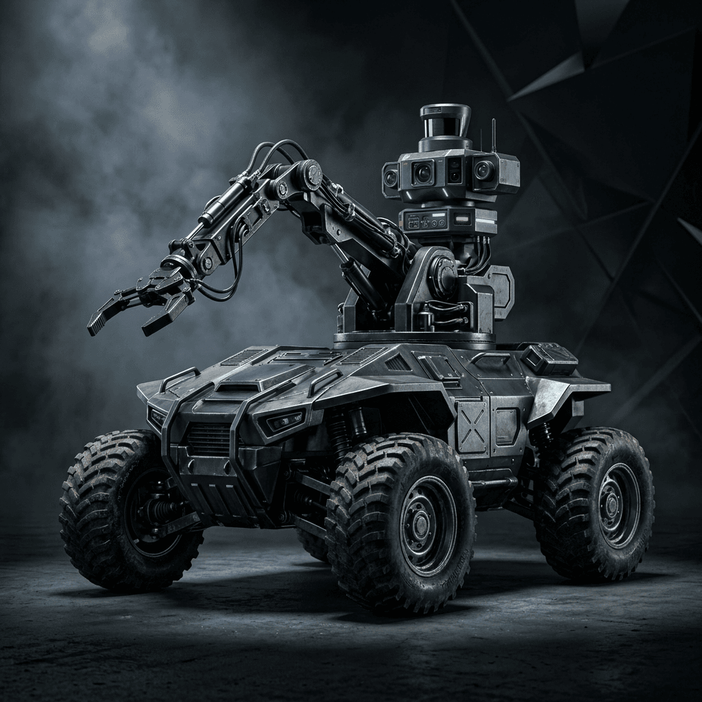 GMR HANUM-X Advanced Bomb Diffusion & Tactical UGV